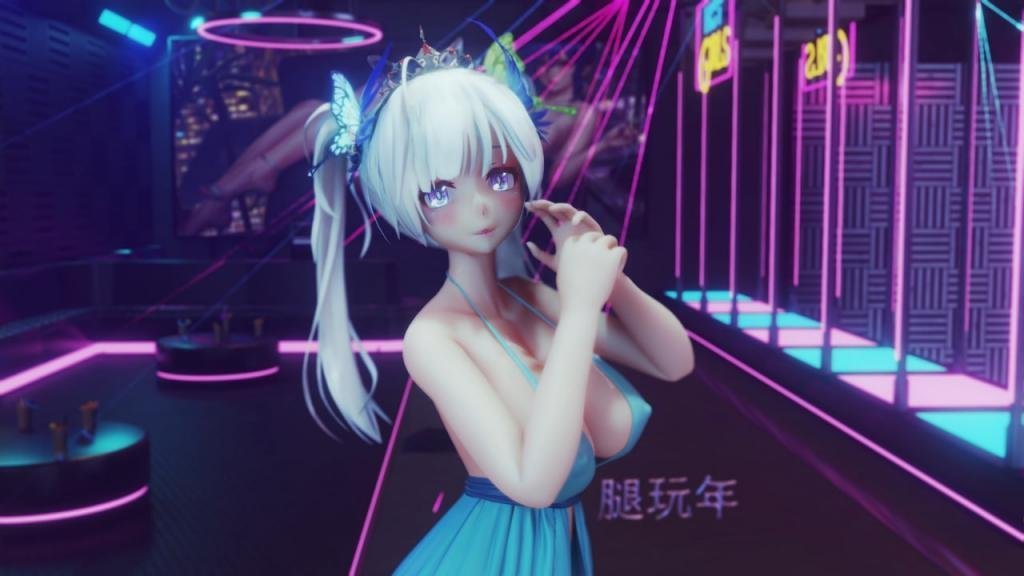 MMD89 双马尾光辉IU-LILAC被巨根狂干到潮吹失禁